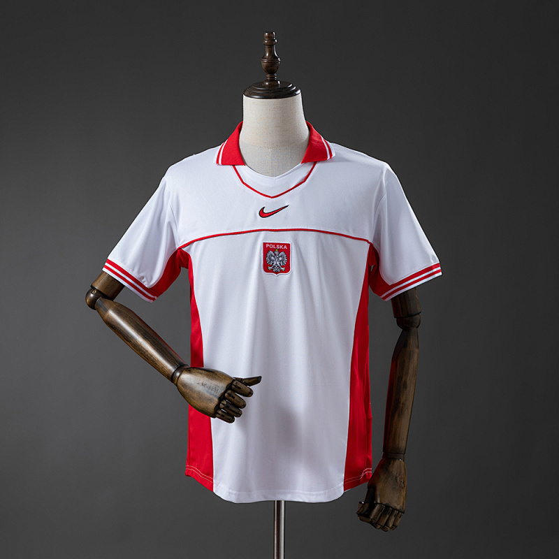 Poland 1997 Home Retro Jersey S-XXL